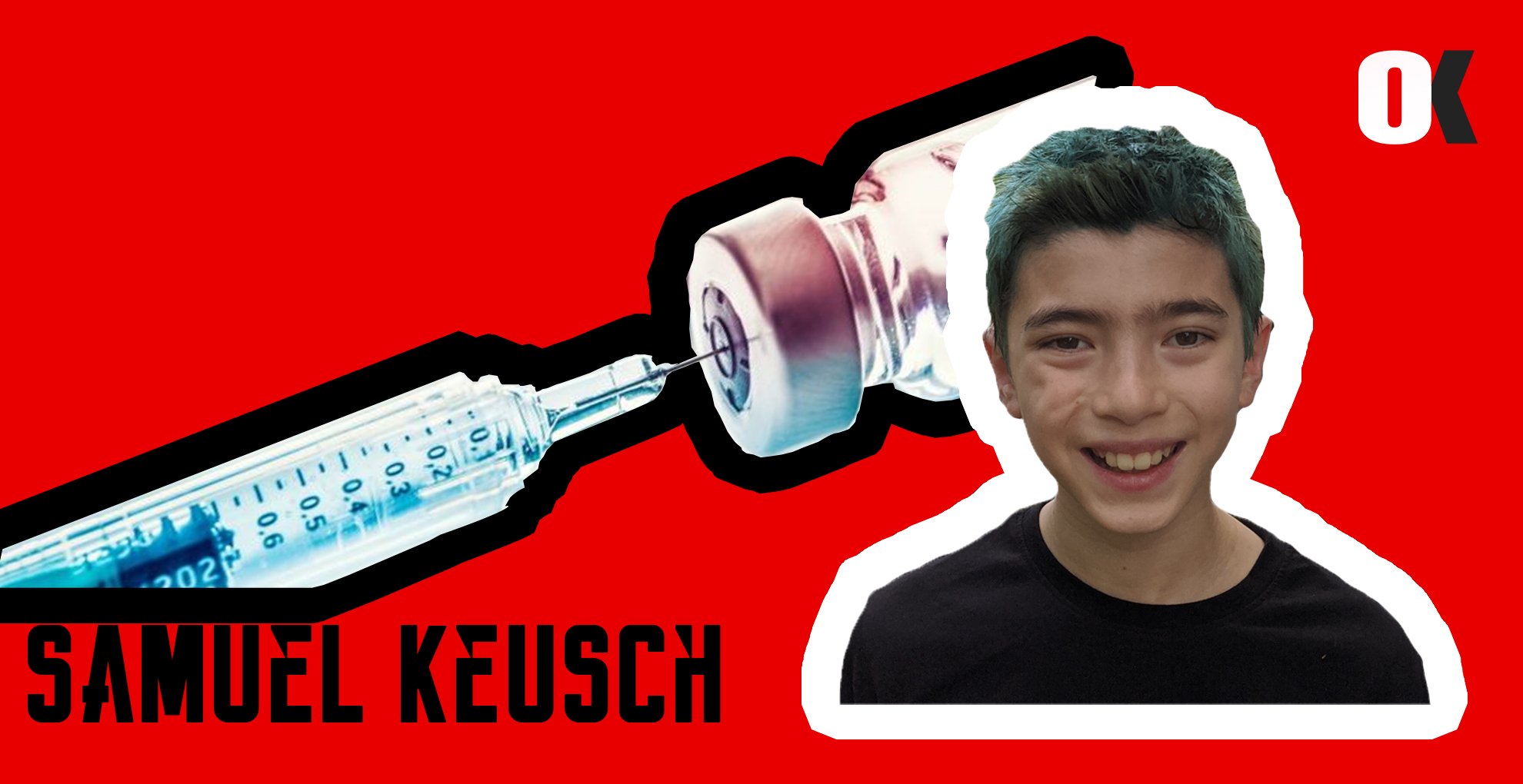 12 Yaşındaki  Aşı Yardımcısı  ”Samuel Keusch” i Tanıyor musunuz ?