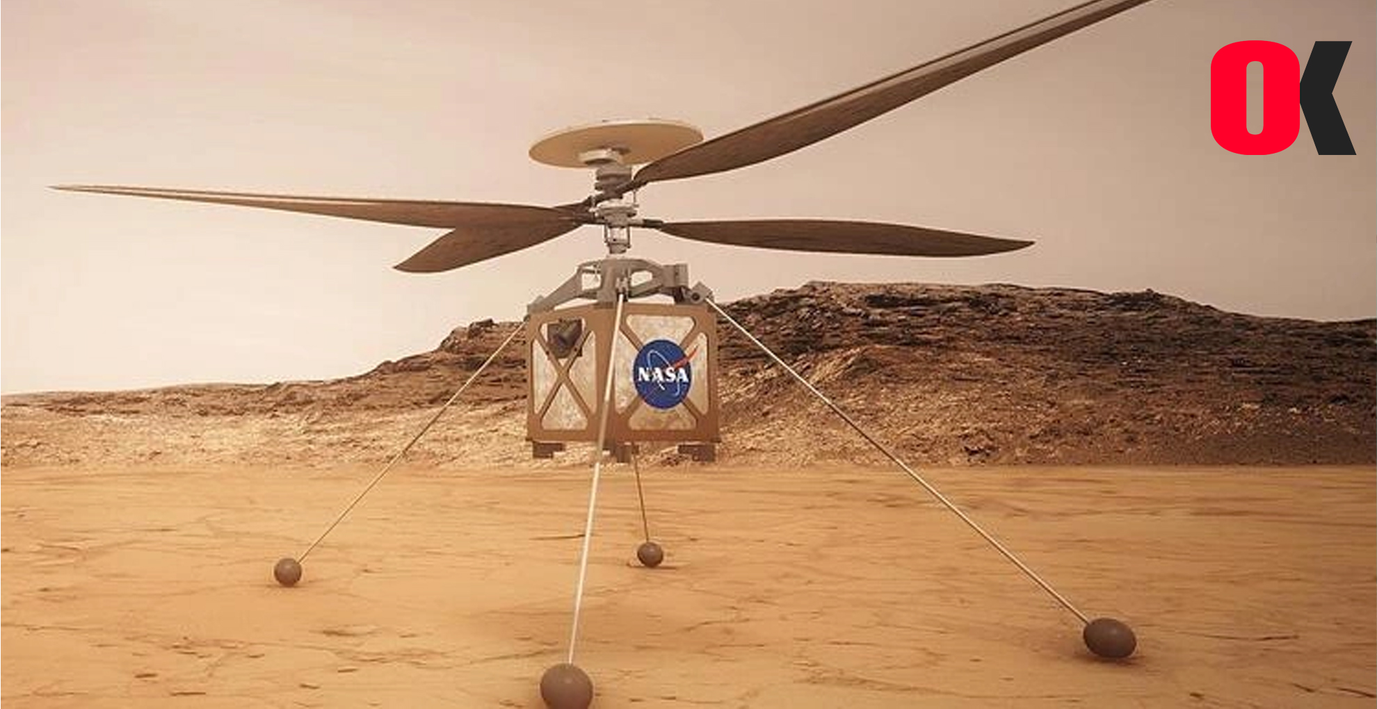 Ingenuity Mars Helikopteri İlk Uçuşuna Başka Gezegende Hazırlanıyor