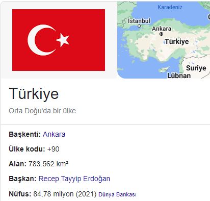 THE AGENDA OF TURKEY